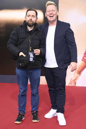 Adam Wolke and Jens Knossalla at the premiere of the movie Michael in the Uber Eats Music Hall Berlin, 10 04 2026 Foto:xN.xKubelkax xFuturexImagex michael_6494