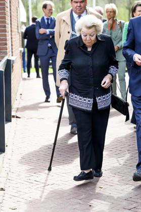 11-04-2026 Zuidlaren Princess Beatrix at the opening of De Wachter windmill in Zuidlaren. Â  Copyright: xPPEx