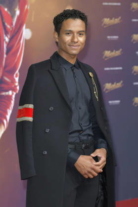 Jaafar Jackson at the premiere of the movie Michael in the Uber Eats Music Hall Berlin, 10 04 2026 Foto:xM.xBehrensx xFuturexImagex michael_6860