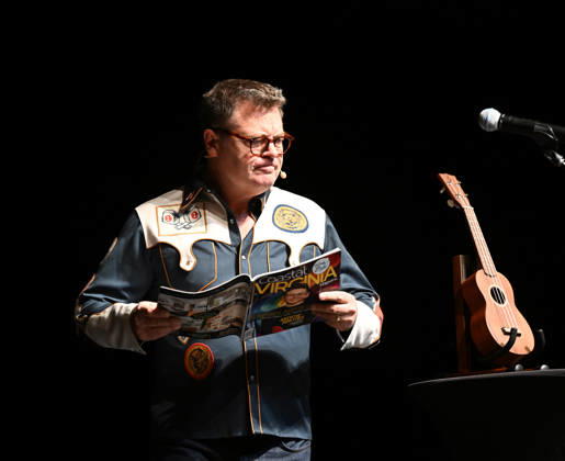 April 11, 2026, Virginia Beach, Virginia, USA: NICK OFFERMAN brings his Big Woodchuck Tour to the Sandler Center in Virginia Beach, Virginia on 10 April 2026. Photo . Ã‚ Virginia Beach USA  - ZUMAm90_ 20260411_zap_m90_005 Copyright: xJeffxMoorex