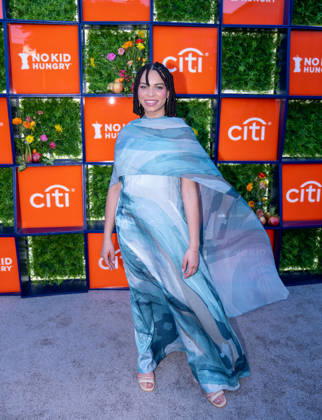April 11, 2026, Los Angeles, California, United States: Blair Imani arrives on the red carpet of the Night Out for No Kid Hungry event at Rolling Greens.1005 Mateo Street in Los Angeles California on Apr. 12, 2026. Los Angeles United States - ZUMAt169 20260411_zep_t169_003 Copyright: xConnorxTerryx