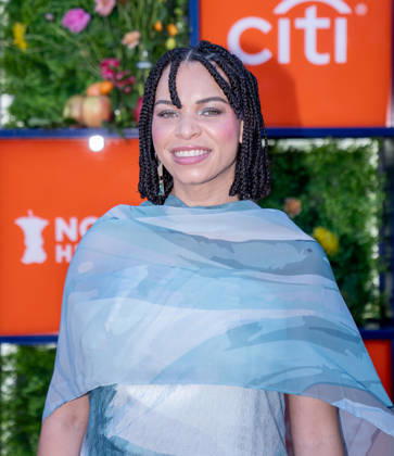 April 11, 2026, Los Angeles, California, United States: Blair Imani arrives on the red carpet of the Night Out for No Kid Hungry event at Rolling Greens.1005 Mateo Street in Los Angeles California on Apr. 12, 2026. Los Angeles United States - ZUMAt169 20260411_zep_t169_007 Copyright: xConnorxTerryx