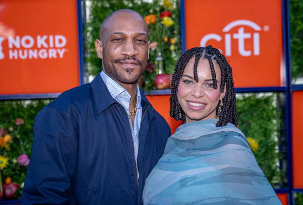 April 11, 2026, Los Angeles, California, United States: Atlas Ali and Blair Imani arrives on the red carpet of the Night Out for No Kid Hungry event at Rolling Greens.1005 Mateo Street in Los Angeles California on Apr. 12, 2026. Los Angeles United States - ZUMAt169 20260411_zep_t169_009 Copyright: xConnorxTerryx