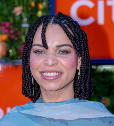 April 11, 2026, Los Angeles, California, United States: Blair Imani arrives on the red carpet of the Night Out for No Kid Hungry event at Rolling Greens.1005 Mateo Street in Los Angeles California on Apr. 12, 2026. Los Angeles United States - ZUMAt169 20260411_zep_t169_010 Copyright: xConnorxTerryx