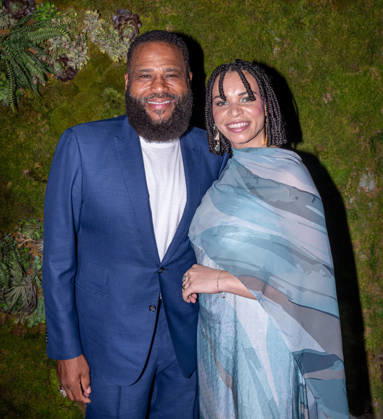 April 11, 2026, Los Angeles, California, United States: Anthony Anderson and Blair Imani together during the Night Out for No Kid Hungry event at Rolling Greens.1005 Mateo Street in Los Angeles California on Apr. 12, 2026. Los Angeles United States - ZUMAt169 20260411_zep_t169_011 Copyright: xConnorxTerryx