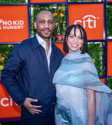 April 11, 2026, Los Angeles, California, United States: Atlas Ali and Blair Imani arrives on the red carpet of the Night Out for No Kid Hungry event at Rolling Greens.1005 Mateo Street in Los Angeles California on Apr. 12, 2026. Los Angeles United States - ZUMAt169 20260411_zep_t169_012 Copyright: xConnorxTerryx