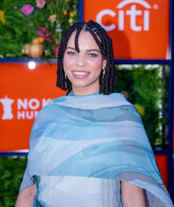 April 11, 2026, Los Angeles, California, United States: Blair Imani arrives on the red carpet of the Night Out for No Kid Hungry event at Rolling Greens.1005 Mateo Street in Los Angeles California on Apr. 12, 2026. Los Angeles United States - ZUMAt169 20260411_zep_t169_013 Copyright: xConnorxTerryx