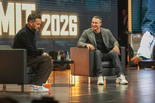 The Founder Summit 2026 Wladimir Klitschko and Matthias Killing at The Founder Summit 2026 at the RheinMain CongressCenter RMCC in Wiesbaden on 12 04 2026 Wiesbaden RheinMain CongressCenter Hessen