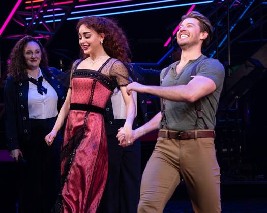 Melissa Barrera, Constantine Rousouli on stage for TITANIQUE Opening Night on Broadway Curtain Call, St. James Theatre, New York, NY, April 12, 2026. Photo By: Simon Lindenblatt Everett Collection TITANIQUE Opening Night on Broadway Curtain Call PUBLICATIONXNOTxINxCANxCHNxFRAxITAxJPNxNORxPOLxRUSxESPxUKxUSA