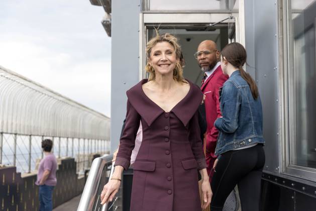 RECORD DATE NOT STATED Canadian actress Sarah Chalke in New York New York, April 13, 2026 Celebrity-USA Canadian actress Sarah Chalke during a visit to the Empire State Building observatory in New York to promote the season finale of the Scrubs revival series.(Foto: Vanessa Carvalho Brazil Photo Press IMAGO) Others new york new york united of america Copyright: xVanessaxCarvalhox