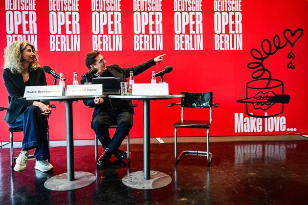 Annual Pk Deutsche Oper Berlin for the 2026 27 season FOR EDITORIAL PURPOSES ONLY EDITORIAL USE ONLY p Annual Pk Deutsche Oper Berlin for the 2026 27 season with the new artistic director Aviel Cahn and chief dramaturge Beate Breidenbach, photographed on 14 04 2026 in Berlin Berlin Berlin Berlin Copyright MaurizioxGambarini Copyright: MaurizioxGambarini doc85ev57yo0064kknvc5l ,EDITORIAL USE ONLY Copyright: MaurizioxGambarini