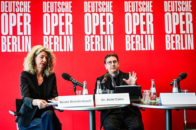 Annual Pk Deutsche Oper Berlin for the 2026 27 season FOR EDITORIAL PURPOSES ONLY EDITORIAL USE ONLY p Annual Pk Deutsche Oper Berlin for the 2026 27 season with the new artistic director Aviel Cahn and chief dramaturge Beate Breidenbach, photographed on 14 04 2026 in Berlin Berlin Berlin Berlin Copyright MaurizioxGambarini Copyright: MaurizioxGambarini doc85ev64jabh312rnn0c5l ,EDITORIAL USE ONLY Copyright: MaurizioxGambarini