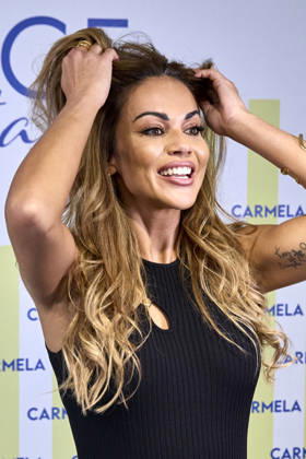 April 14, 2026, Madrid, Madrid, Spain: LARA ALVAREZ presents the new Carmela footwear collection Madrid Spain  - ZUMAc260 20260414_zep_c260_024 Copyright: xMikexChicorrox