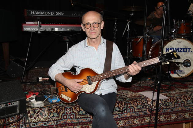 Hartmut Leisegang from Keimzeit at the showcase for the new Keimzeit album Ach, die Menschen at Horns Erben Leipzig, 14 04 2026 Copyright: xAgenturxMatthiasxWehnertx xM.xGränzdörferx