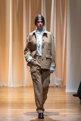 Runway model, April 14, 2026 - tiit tokyo 2026 AUTUMN WINTER RUNWAY SHOW more. at WITH HARAJUKU HALL in Tokyo, Japan.  aflo_326928402