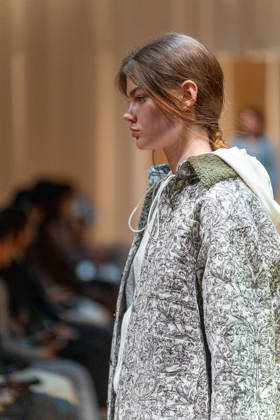 Runway model, April 14, 2026 - tiit tokyo 2026 AUTUMN WINTER RUNWAY SHOW more. at WITH HARAJUKU HALL in Tokyo, Japan.  aflo_326928411