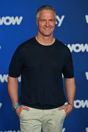 Ralf SCHUMACHER, single picture,cropped single motif,half figure,half figure Munich program presentation SKY SPOTLIGHT, Sky Originals on 15 04 2026 at the Hotel Bayerischer Hof