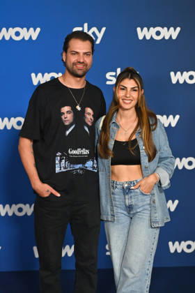 Jimi Blue OCHSENKNECHT, Yeliz KOC, Munich program presentation SKY SPOTLIGHT, Sky Originals on 15 04 2026 at the Hotel Bayerischer Hof