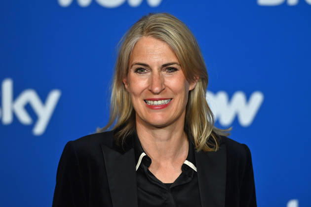 Elke WALTHELM Chief Operating Office sky single image,cropped single motif,portrait,portrait,portrait Munich program presentation SKY SPOTLIGHT, Sky Originals on 15 04 2026 at the Hotel Bayerischer Hof