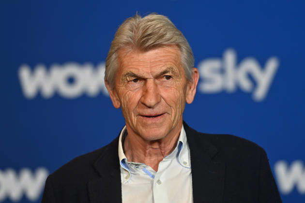 Klaus AUGENTHALER, single picture, cropped single motif, portrait, portrait, portrait Munich program presentation SKY SPOTLIGHT, Sky Originals on 15 04 2026 at the Hotel Bayerischer Hof