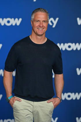 Ralf SCHUMACHER, single picture,cropped single motif,half figure,half figure Munich program presentation SKY SPOTLIGHT, Sky Originals on 15 04 2026 at the Hotel Bayerischer Hof