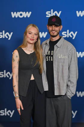 Nino OCHSENKNECHT SIFKOVITS, Cheyenne OCHSENKNECHT SIFKOVITS Munich program presentation SKY SPOTLIGHT, Sky Originals on 15 04 2026 at the Hotel Bayerischer Hof