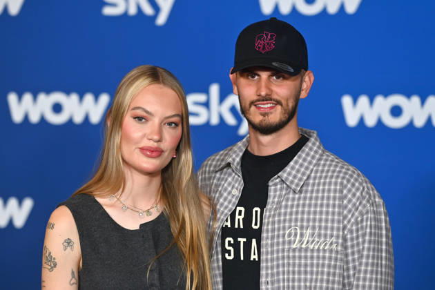 Nino OCHSENKNECHT SIFKOVITS, Cheyenne OCHSENKNECHT SIFKOVITS Munich program presentation SKY SPOTLIGHT, Sky Originals on 15 04 2026 at the Hotel Bayerischer Hof
