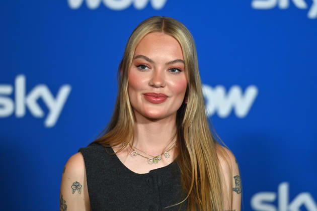 Cheyenne OCHSENKNECHT SIFKOVITS, single image, cropped single motif, portrait, portrait, portrait Munich program presentation SKY SPOTLIGHT, Sky Originals on 15 04 2026 at the Hotel Bayerischer Hof