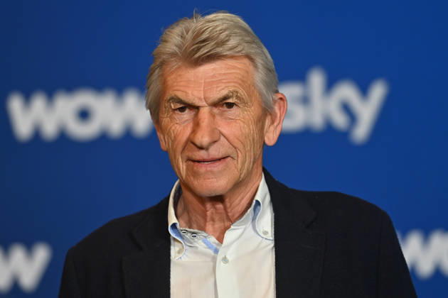 Klaus AUGENTHALER, single picture, cropped single motif, portrait, portrait, portrait Munich program presentation SKY SPOTLIGHT, Sky Originals on 15 04 2026 at the Hotel Bayerischer Hof