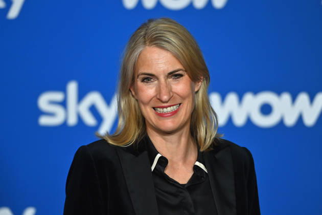 Elke WALTHELM Chief Operating Office sky single image,cropped single motif,portrait,portrait,portrait Munich program presentation SKY SPOTLIGHT, Sky Originals on 15 04 2026 at the Hotel Bayerischer Hof