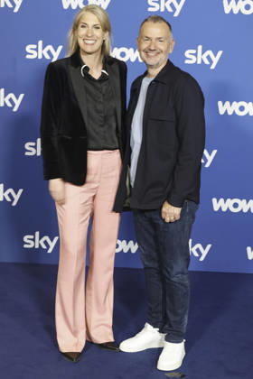 Elke Walthelm and Christian Asanger at the Sky Spotlight program presentation at the Hotel Bayerischer Hof Munich, 15 04 2026 Foto:xAgenturxWehnertx xZichyx xFuturexImagex sky_6408