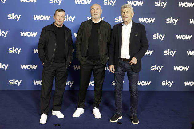 Lothar Matthäus, Raimond Aumann and Klaus Augenthaler at the Sky Spotlight program presentation at the Hotel Bayerischer Hof Munich, 15 04 2026 Foto:xAgenturxWehnertx xZichyx xFuturexImagex sky_6409