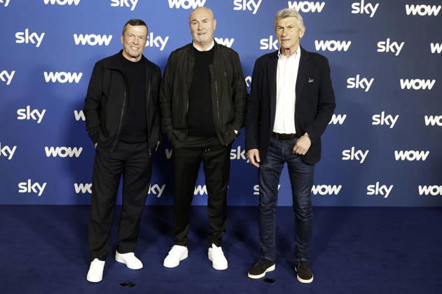 Lothar Matthäus, Raimond Aumann and Klaus Augenthaler at the Sky Spotlight program presentation at the Hotel Bayerischer Hof Munich, 15 04 2026 Foto:xAgenturxWehnertx xZichyx xFuturexImagex sky_6412