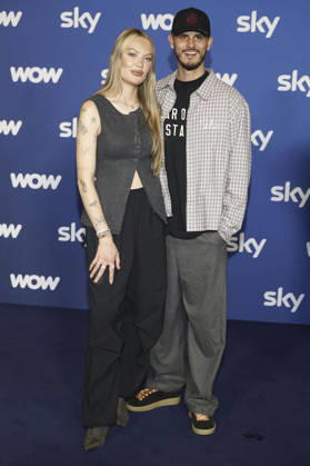 Cheyenne Savannah Ochsenknecht and Nino Sifkovits at the Sky Spotlight program presentation at the Hotel Bayerischer Hof Munich, 15 04 2026 Foto:xAgenturxWehnertx xZichyx xFuturexImagex sky_6423
