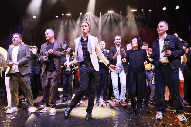 32 BZ Kulturpreis prizewinners Peter Plate, Ulf Sommer, Alexander Scheer, Herta Müller, Kirill Serebrennikov, BZ Kulturpreis, Haus der Berliner Festspiele, Berlin Date 15 04 2026 Copyright: xEventpress Kratschx