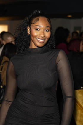 The Apprentice 2026, held at Amazing Grace in London - 16 Apr 2026 Carrington Saunders attends a final show Watch Party with other contestants from The Apprentice 2026, held at Amazing Grace. London United Kingdom Copyright: xPhilxLewisx xSOPAxImagesx CarringtonSaunders-8796