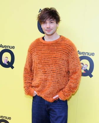 George Shelley attends Avenue Q press night at the Shaftesbury Theatre in London, UK on 16th April 2026 George Shelley attends Avenue Q press night at the Shaftesbury Theatre in London, UK on 16th April 2026, Credit:Manuela Langotsch Avalon United Kingdom, London, Shaftesbury Theatre  Copyright: xManuelaxLangotschx xAvalonx 1091940311