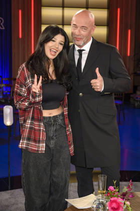 Rosemondy and Der Graf at the recording of the WDR talk show Kölner Treff in WDR Studio BS 3 Cologne, 16 04 2026 Foto:xW.xRanderathx xFuturexImagex koelner_treff_4318
