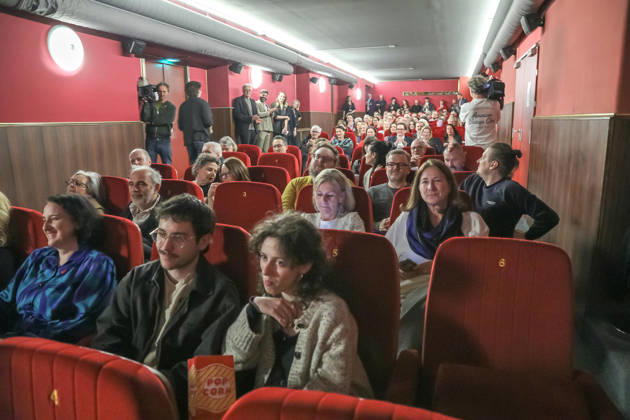 16 04 2026, Bellaria Cinema, BELLARIA CINEMA OPENING, Reconstruction and modernization of the Bellaria Cinema in the picture mood and overview, in the cinema hall, BELLARIA CINEMA OPENING