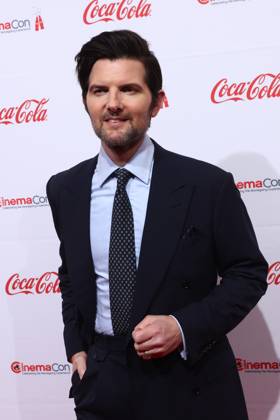 Adam Scott at arrivals for CinemaCon 2026 Big Screen Achievement Awards, OMNIA Nightclub, The Dolby Colosseum, Caesars Palace, Las Vegas, NV, April 16, 2026. Photo By: JA Everett Collection CinemaCon 2026 Big Screen Achievement Awards PUBLICATIONXNOTxINxCANxCHNxFRAxITAxJPNxNORxPOLxRUSxESPxUKxUSA