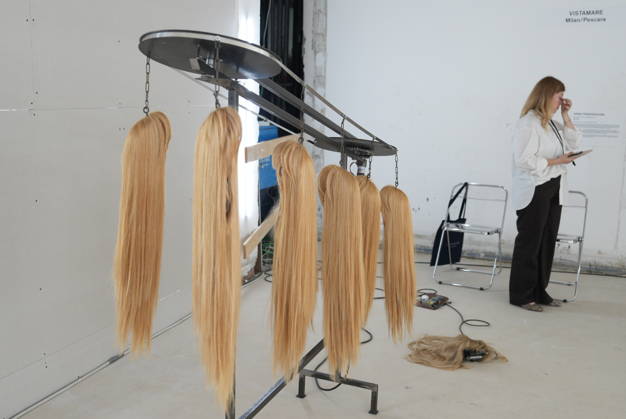 Milan, Preview of Paris Internationale Milano for Milan Art Week, an independent art fair at Palazzo Galbani on Via Finzi.  Copyright: xDuilioxPiaggesix xipa-agency.netx xDuilioxPiaggesix IPA_Agency_IPA74019000