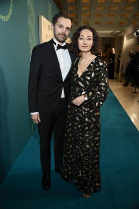 ABB PRESS BALL Ramona Pop, Chairman of the Federation of German Consumer Organizations vzbv , and Florian Schmidt as guests at the73 Federal Press Ball at the Hotel Adlon Kempinski on 17 04 2026 in Berlin