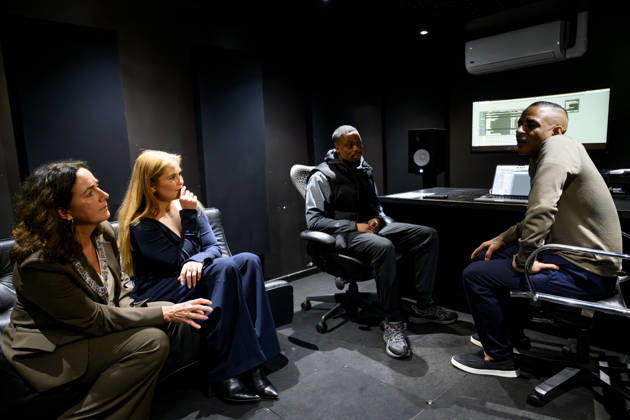 17-04-2026 Amsterdam Princess Amalia visits the Music Studio ADAMAS on her 2nd day of the 2 day visit to Amsterdam. Â  Copyright: xPPEx