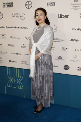Mitsuko Shino at the 73 Federal Press Ball 2026 at the Hotel Adlon Kempinski Berlin, 17 04 2026 Foto:xJ.xMWx xFuturexImagex bundespresseball_6401
