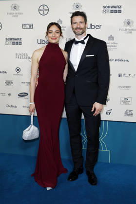 Arne Friedrich with guest at the 73 Federal Press Ball 2026 at the Hotel Adlon Kempinski Berlin, 17 04 2026 Foto:xJ.xMWx xFuturexImagex bundespresseball_6404