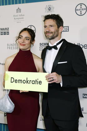 Arne Friedrich with guest at the 73 Federal Press Ball 2026 at the Hotel Adlon Kempinski Berlin, 17 04 2026 Foto:xJ.xMWx xFuturexImagex bundespresseball_6405