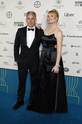 Marco Girnth and Melanie Marschke at the 73 Federal Press Ball 2026 at the Hotel Adlon Kempinski Berlin, 17 04 2026 Foto:xJ.xMWx xFuturexImagex bundespresseball_6419