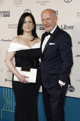 Katharina Günther Wünsch and Kai Wegner at the 73 Federal Press Ball 2026 at the Hotel Adlon Kempinski Berlin, 17 04 2026 Foto:xJ.xMWx xFuturexImagex bundespresseball_6427