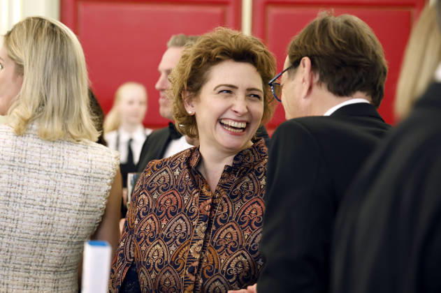 Nicola Beer at the 73 Federal Press Ball 2026 at the Hotel Adlon Kempinski Berlin, 17 04 2026 Foto:xJ.xMWx xFuturexImagex bundespresseball_6430