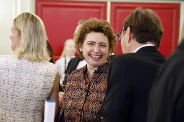 Nicola Beer at the 73 Federal Press Ball 2026 at the Hotel Adlon Kempinski Berlin, 17 04 2026 Foto:xJ.xMWx xFuturexImagex bundespresseball_6431